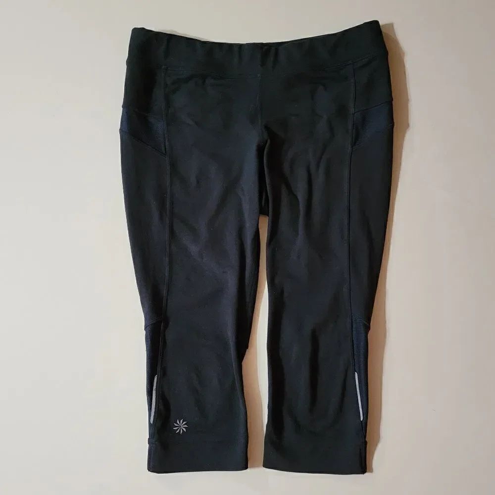 Athleta Women's Black Capri Leggings